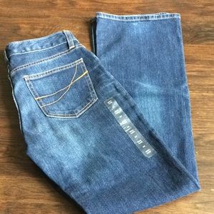 NWOT Gap brand women’s jeans curvy flare 6